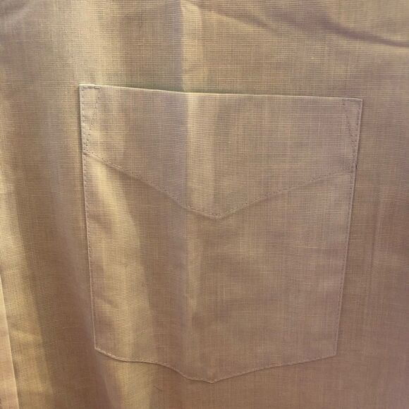 NWOT Stafford light blue button down - Picture 2 of 3